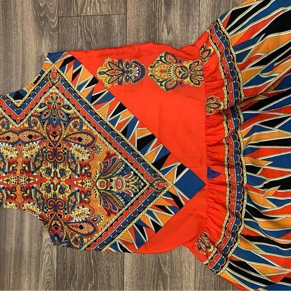 Revolve Lovers + Friends Peplum Hem Mini Dress Size Large - Picture 5 of 6